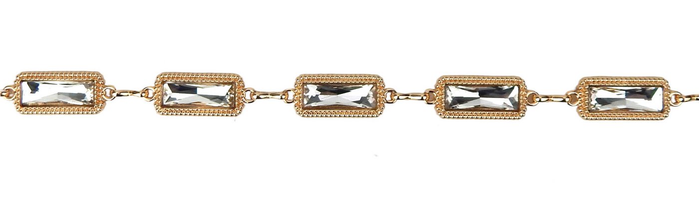 Ella Jonte Kettengürtel silber oder gold Strass verstellbarer Taillengürtel – Bild 3 von 4
