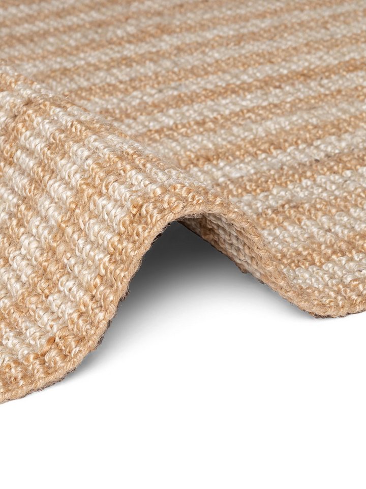 ELLE DECORATION Teppich Juteteppich Amber, rechteckig, Höhe: 10 mm, Jute, Natur, Wohnzimmer, Esszimmer, Schlafzimmer, Flur, Modern, Boho – Bild 4 von 5