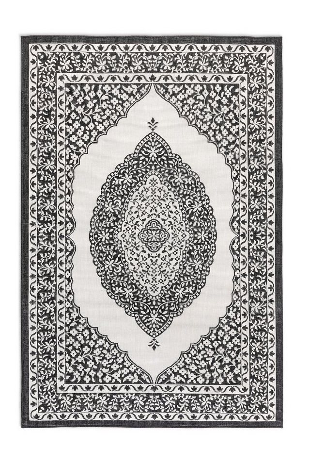 ELLE DECORATION Teppich Meekly Wendeteppich, rechteckig, Höhe: 5 mm, Flachgewebe, In-& Outdoor, Modern, beidseitig, Balkon, Wohnzimmer – Bild 2 von 5
