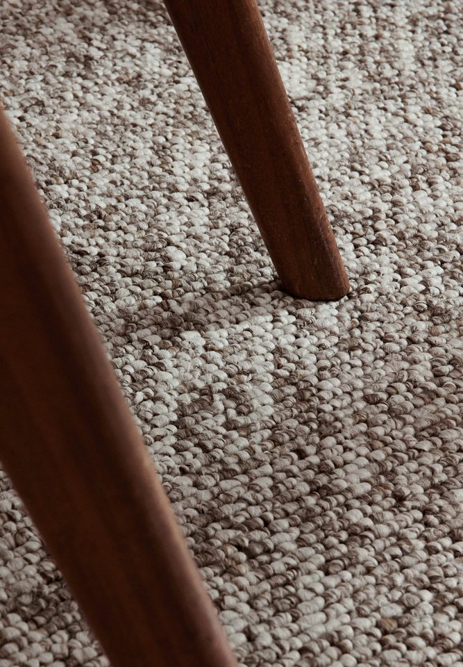 ELLE DECORATION Teppich Rocco, rechteckig, Höhe: 10 mm, Läufer, waschbar, Wohnzimmer, Esszimmer, Woll-Optik – Bild 5 von 5