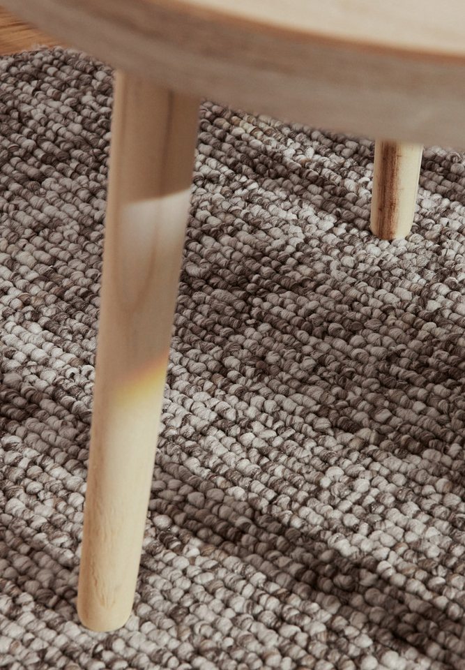 ELLE DECORATION Teppich Rocco, rechteckig, Höhe: 10 mm, Läufer, waschbar, Wohnzimmer, Esszimmer, Woll-Optik – Bild 5 von 5
