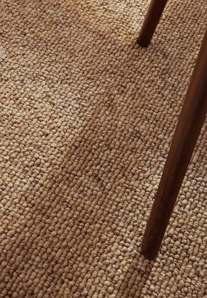 ELLE DECORATION Teppich Rocco, rechteckig, Höhe: 10 mm, Läufer, waschbar, Wohnzimmer, Esszimmer, Woll-Optik – Bild 5 von 5