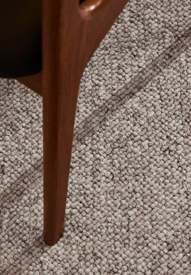 ELLE DECORATION Teppich Rocco, rechteckig, Höhe: 10 mm, Läufer, waschbar, Wohnzimmer, Esszimmer, Woll-Optik – Bild 5 von 5