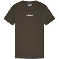 ELLESSE ellesse Herren T-Shirt - OLLIO 2, Kurzarm, Rundhals, Logo, Baumwolle, einfarbig, Größe XL in Grün