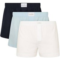 ELLESSE ellesse Herren Web-Boxershorts, 3er Pack - LABOTTE BOXER SHORT, Logobund, Baumwolle, Größe M in Schwarz