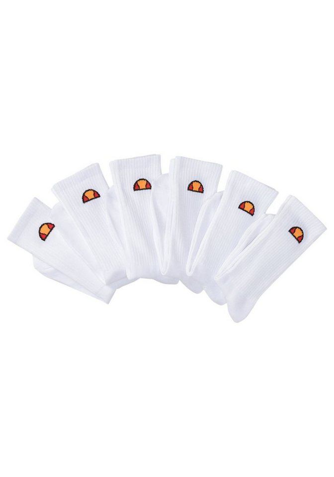 Ellesse Sportsocken Packung (Packung, 6-Paar) 6er-Pack, mit eingestricktem Logo, elastisches Material – Bild 3 von 5