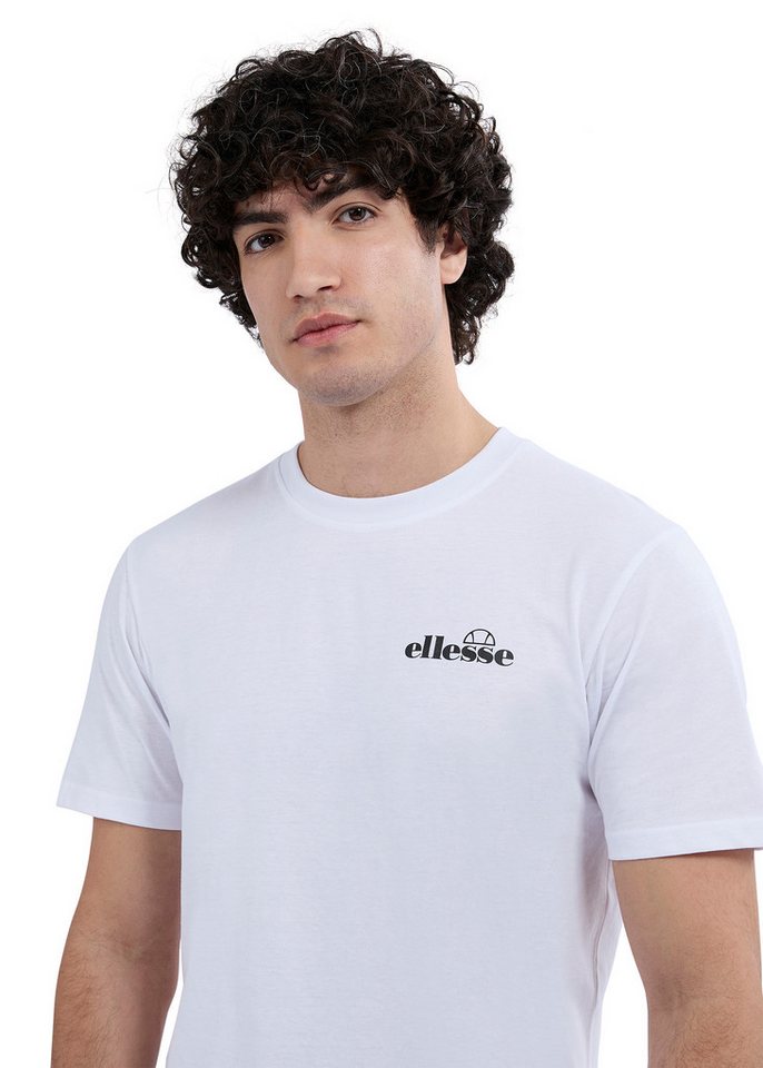 Ellesse T-Shirt AZZINI TEE (3 PACK) (Packung, 3-tlg) 3er-Pack, Kurzarm, mit Rundhalsausschnitt, aus Baumwolle – Bild 4 von 5
