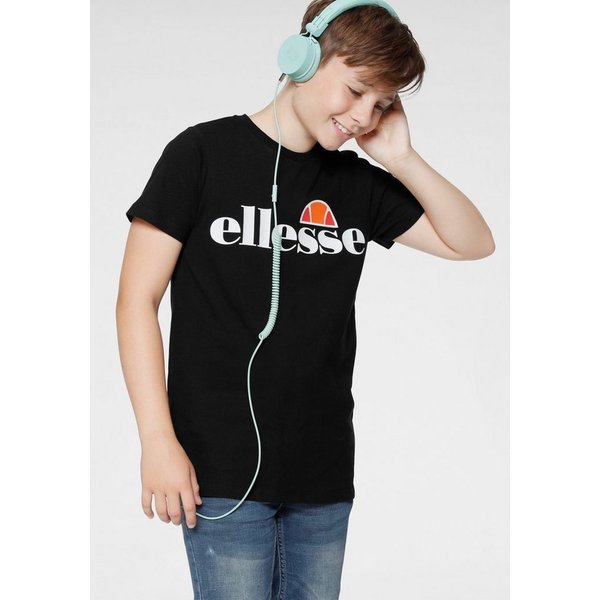 Ellesse T-Shirt MALIA Kurzarm, mit Rundhalsausschnitt, aus Baumwolle, gerader Abschluss