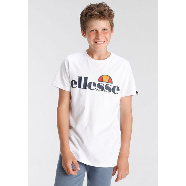 Ellesse T-Shirt MALIA Kurzarm, mit Rundhalsausschnitt, aus Baumwolle, gerader Abschluss