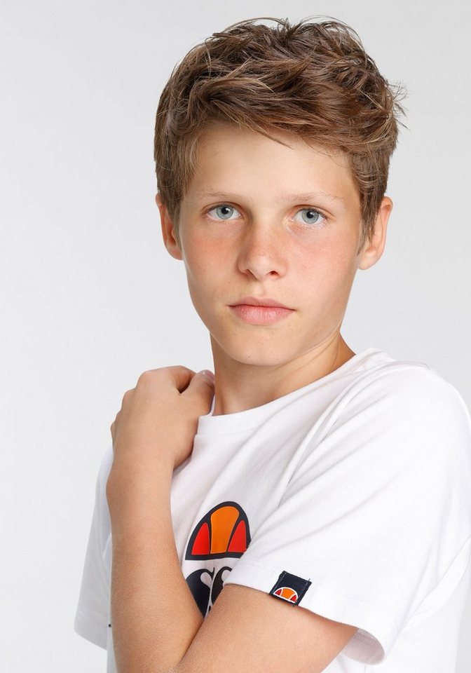 Ellesse T-Shirt MALIA Kurzarm, mit Rundhalsausschnitt, aus Baumwolle, gerader Abschluss – Bild 3 von 5