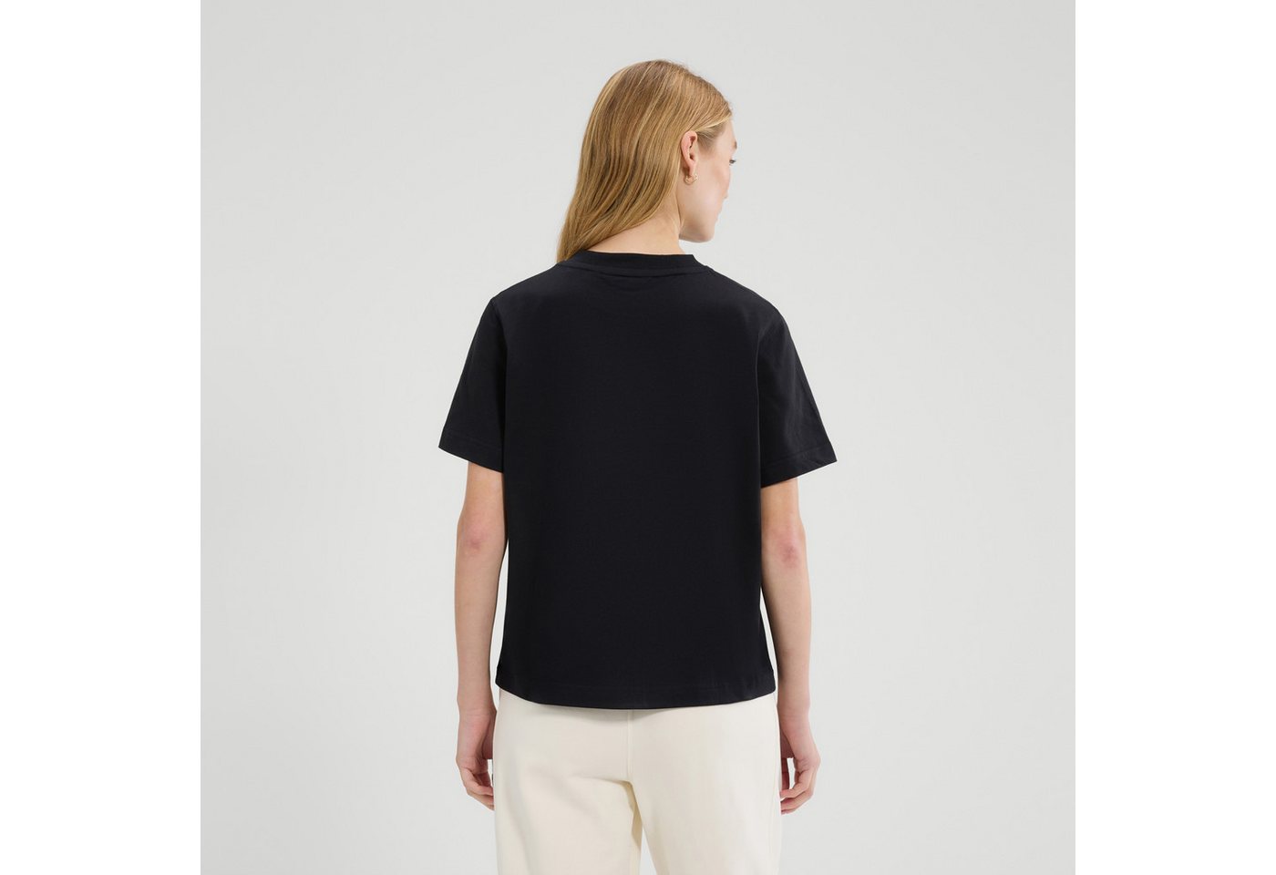 Ellesse T-Shirt mit Rundhalsausschnitt, Kurzarm-Design, aus Baumwolle und Elasthan – Bild 2 von 5