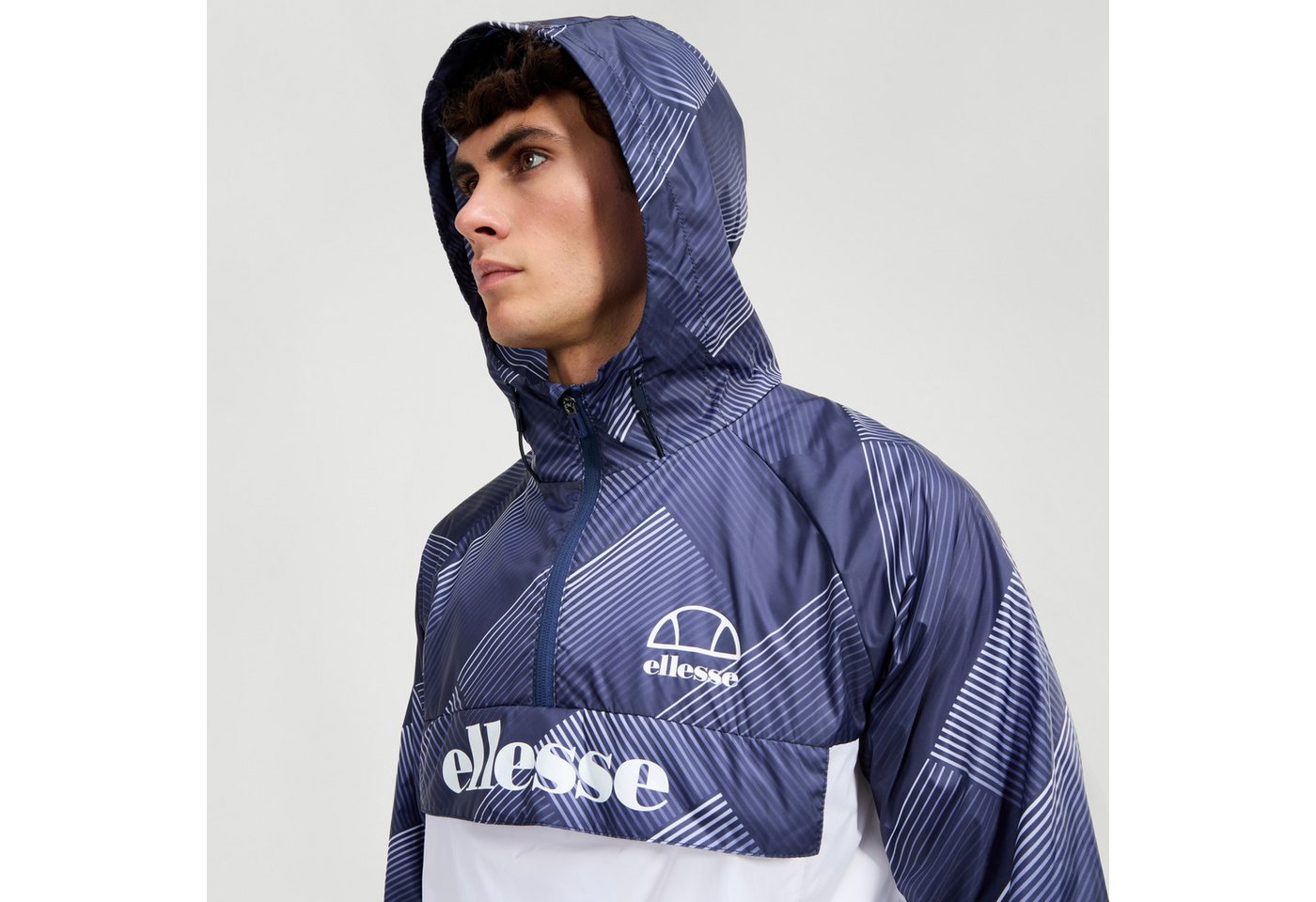 Ellesse Windbreaker FIORISA WINDRUNNER leichte Jacke, aus Nylon, maschinenwaschbar – Bild 4 von 5