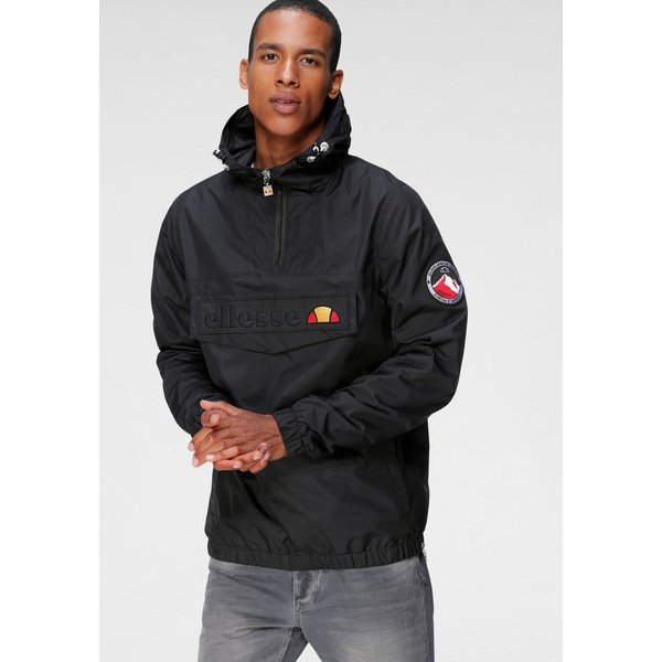 Ellesse Windbreaker MONT 2 JACKET mit Kapuze, Reißverschluss, Fronttasche und elastischen Abschlüssen