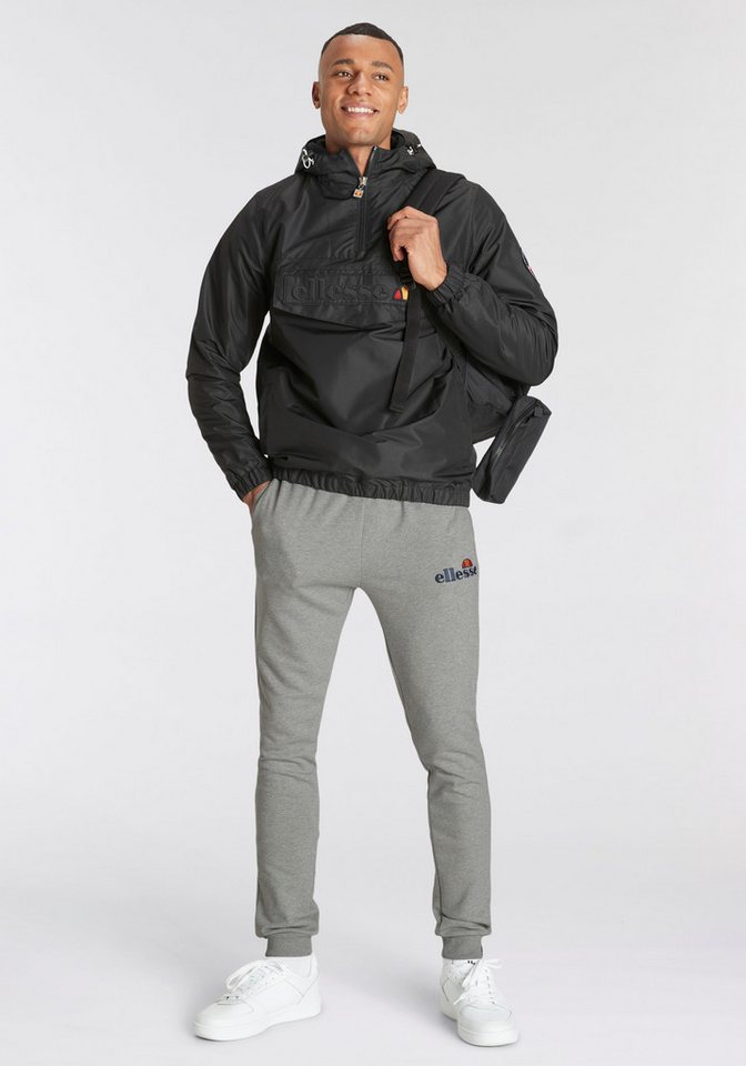 Ellesse Windbreaker MONT 2 JACKET mit Kapuze, Reißverschluss, Fronttasche und elastischen Abschlüssen – Bild 4 von 5