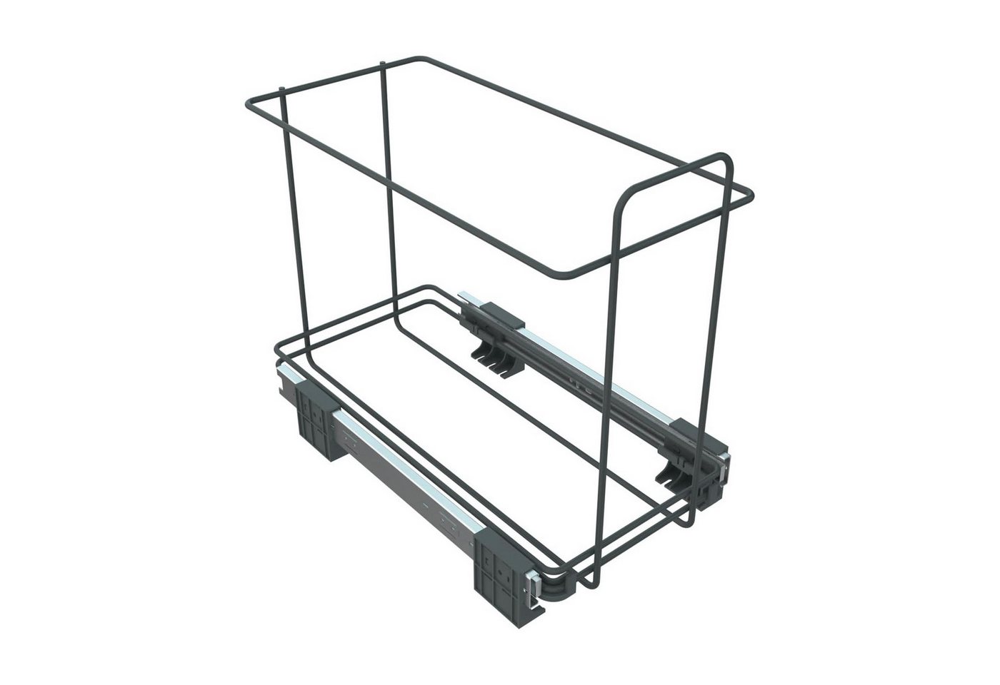 Elletipi Srl Einbaumülleimer Ecofil Abfallsammler PF01 Mülleimer Auszug ab 40cm Unterschrank – Bild 2 von 5