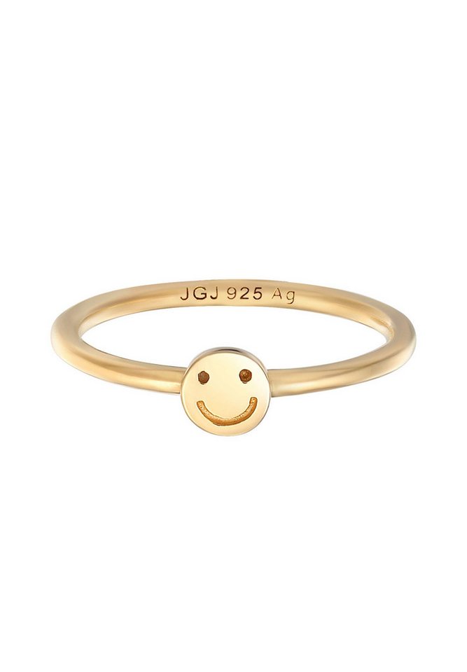 Elli Fingerring Smiling Pinky Ring 925 Silber – Bild 2 von 4