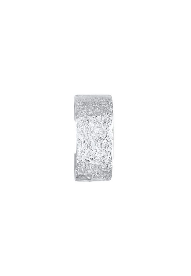 Elli Ohrklemme Earcuff Breit Basic Gehämmert 925 Silber – Bild 2 von 5