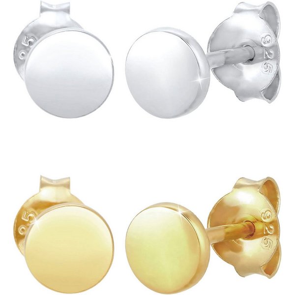 Elli Ohrstecker-Set Schmuck Geschenk Silber 925 Ohrringe (Set, 4-tlg)