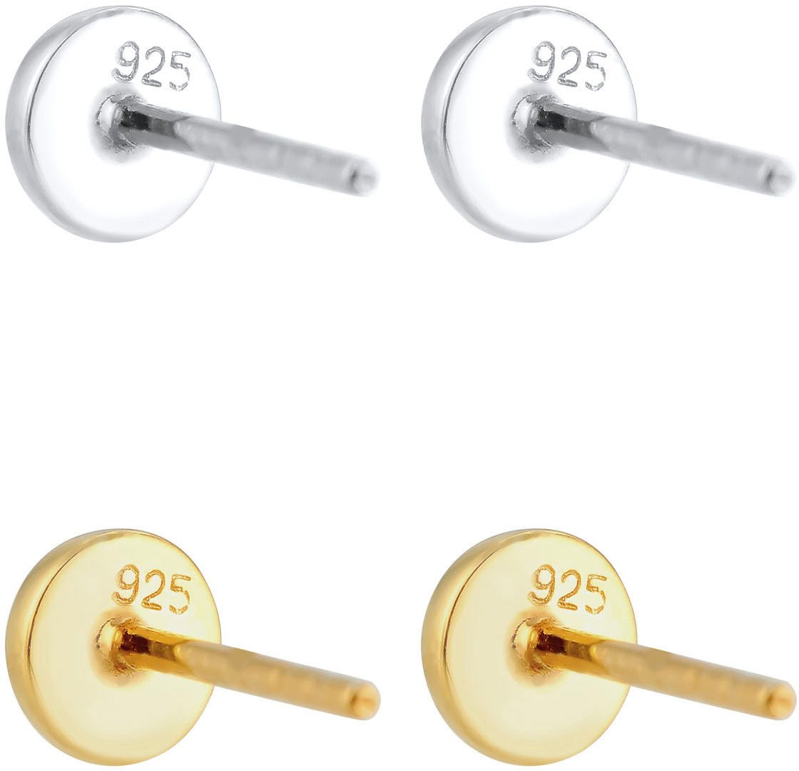 Elli Ohrstecker-Set Schmuck Geschenk Silber 925 Ohrringe (Set, 4-tlg) – Bild 4 von 5