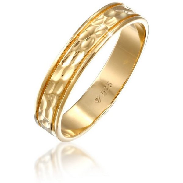 Elli Premium Partnerring Trauring Ehering Freundschaft Kunstvoll 925 Sterling Silber