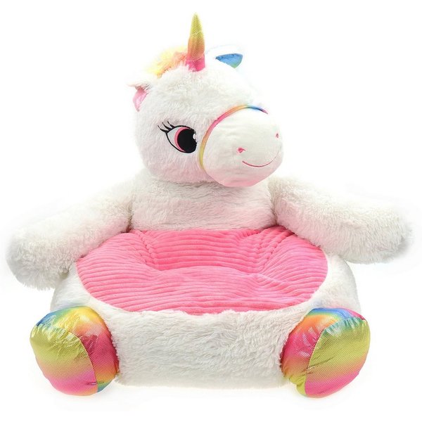 ELLUG Kindersessel Sessel/Stuhl/Sofa für Kinder, Tiere, weicher Plüschbezug 50*50*45cm