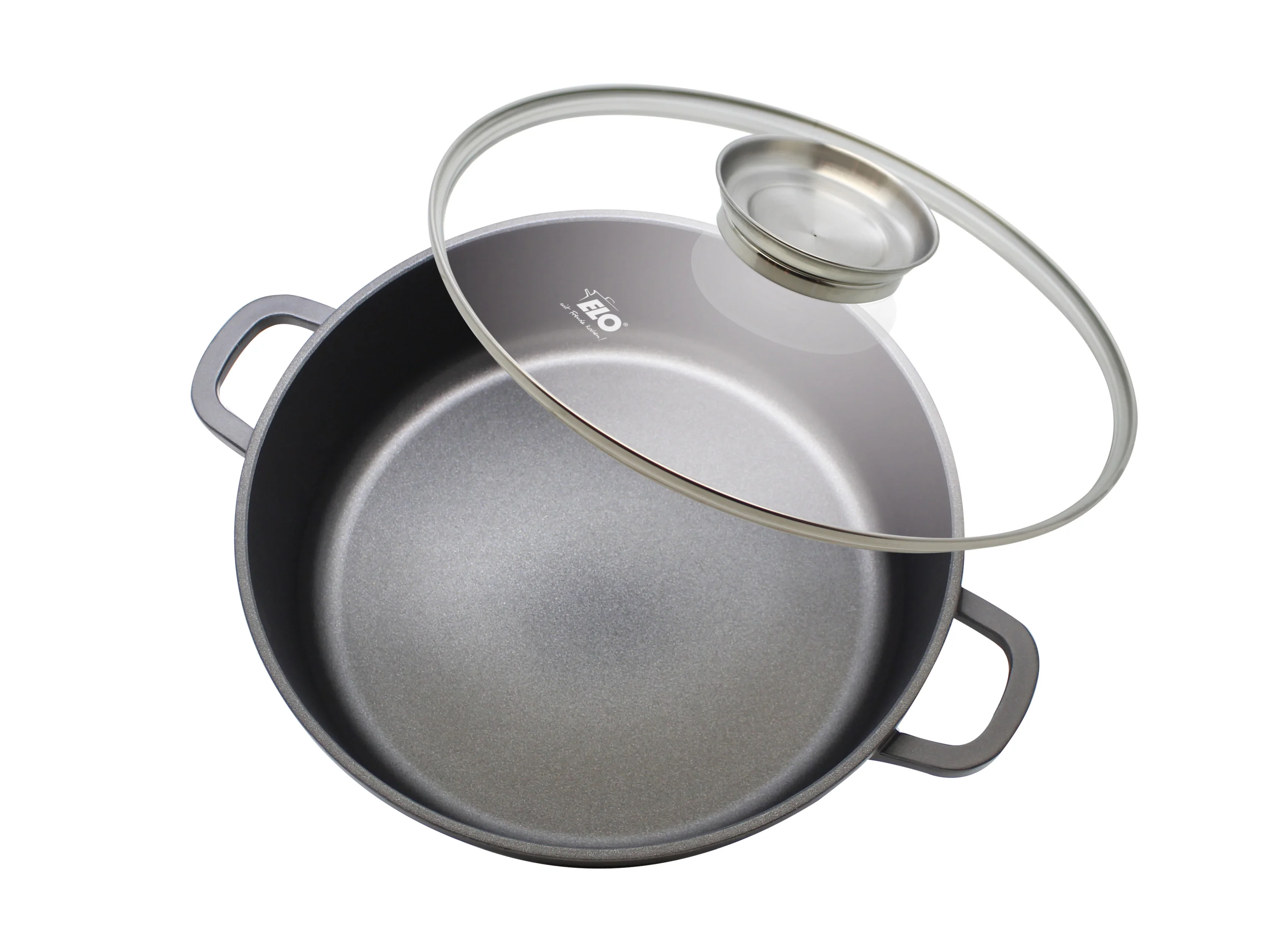 ELO Aluguss-Servierpfanne »Alucast«, Ø 24 / 28 / 32 cm (28 cm) – Bild 3 von 4