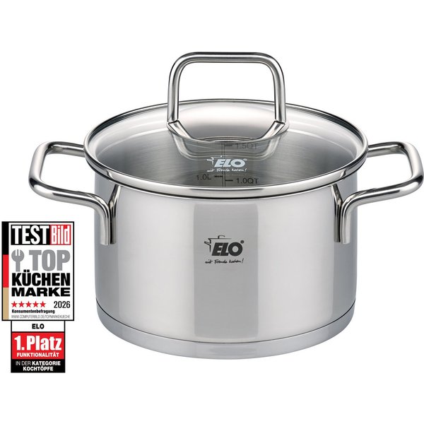 Elo Fleischtopf Citrin, Edelstahl 18/8 (1-tlg), Induktion