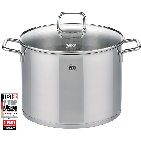 Elo Gemüsetopf Citrin, Edelstahl 18/8 (1-tlg), Induktion, Ø 26 cm