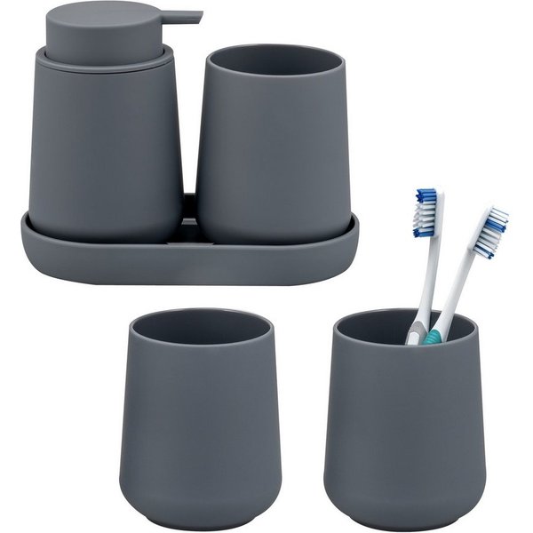 eluno Badaccessoire-Set TESERO 5tlg. Soft-Touch, 5 tlg.
