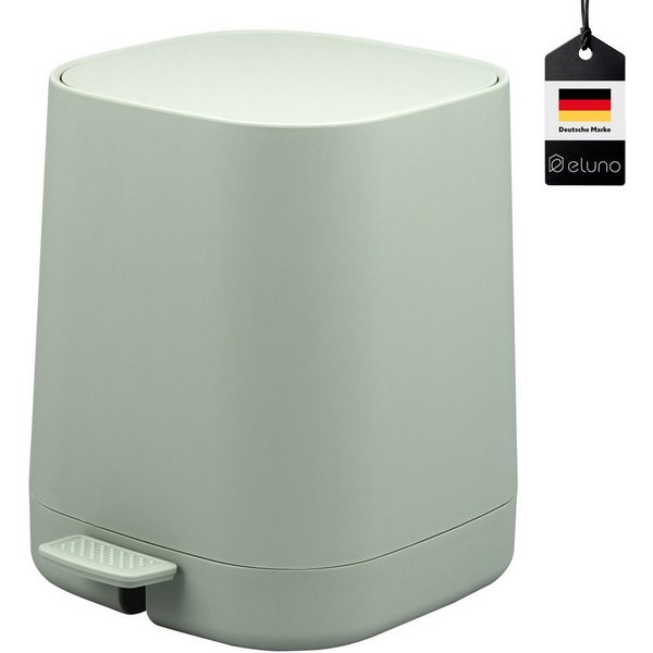 eluno Kosmetikeimer Valona, Treteimer 4,5 Liter aus Kunststoff