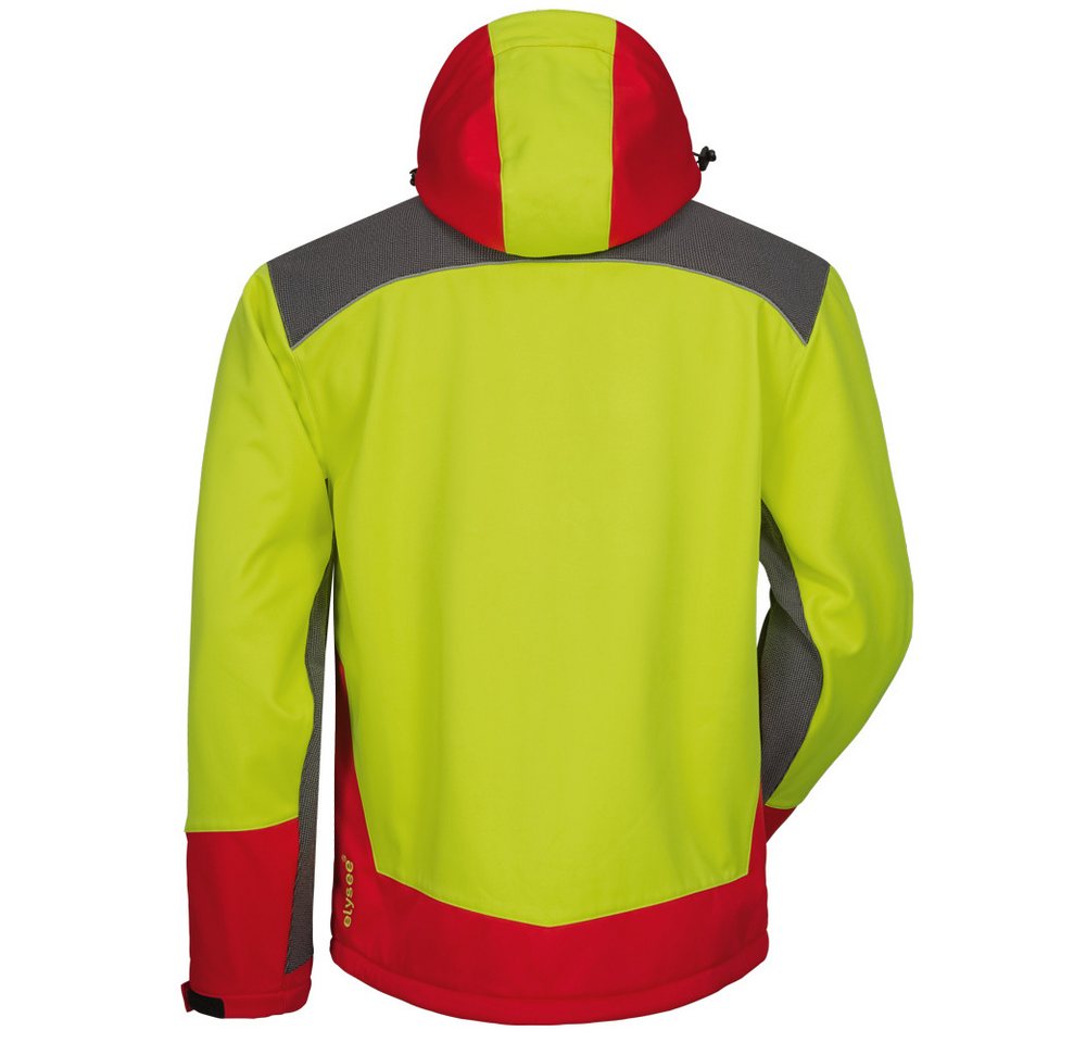 Elysee Softshelljacke Waldarbeiter Jacke Herrenjacke Arbeitsjacke wind- und wasserdicht sowie atmungsaktiv durch 3-Lagenlaminat – Bild 2 von 4