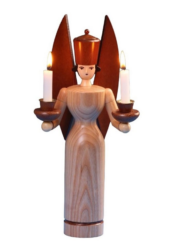Emil A. Schalling KG Weihnachtsfigur Emil Schalling Lichterengel (1 St), Handarbeit aus dem Erzgebirge – Bild 3 von 3