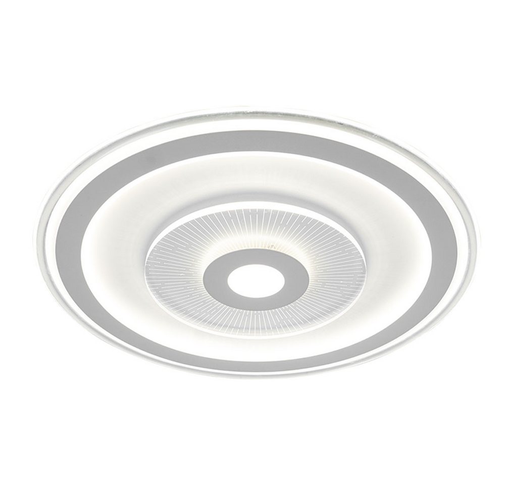 Emil Lux GmbH & Co. KG LED Deckenleuchte, Leuchtmittel inklusive, Neutralweiß, Deckenlampe Deckenleuchte LED weiß neutralweiß rund D 50 cm – Bild 2 von 5