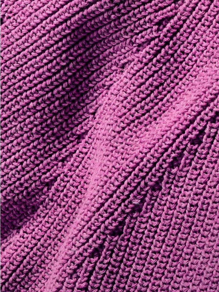 Emilia Parker Stehkragenpullover mit effektvollem Patentstrick – Bild 5 von 5