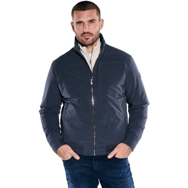 emilio adani Kurzjacke Herren Wasserabweisende Jacke, Saphirblau