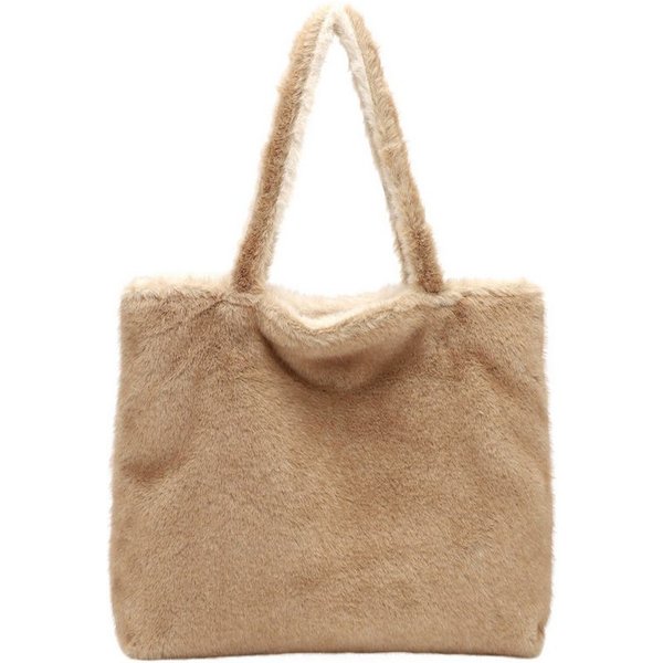 EMILY & NOAH Shopper E&N Eva Fluffy, Logo Patch