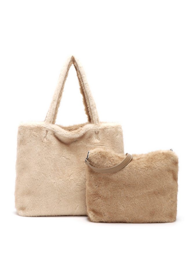 EMILY & NOAH Shopper E&N Eva Fluffy, Logo Patch – Bild 5 von 5