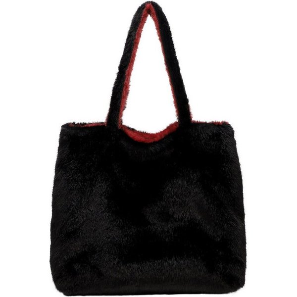 EMILY & NOAH Shopper E&N Eva Fluffy, Logo Patch