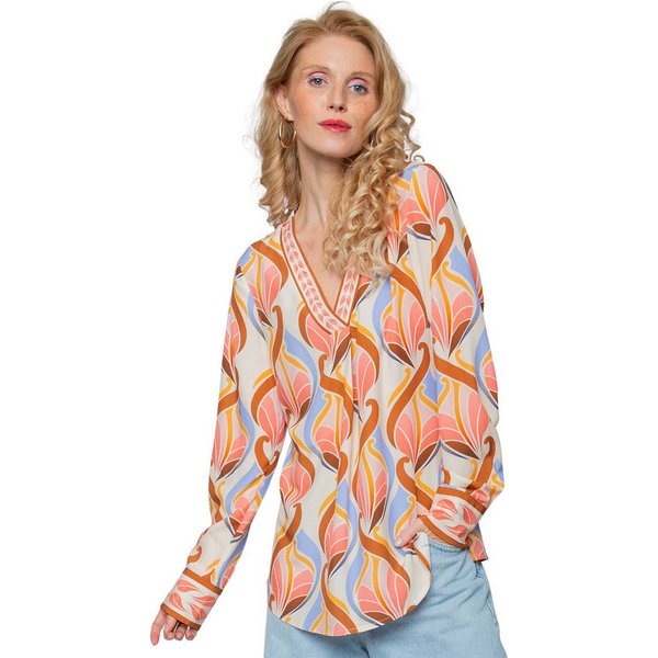 Emily Van Den Bergh Schlupfbluse Damenbluse 8836-004