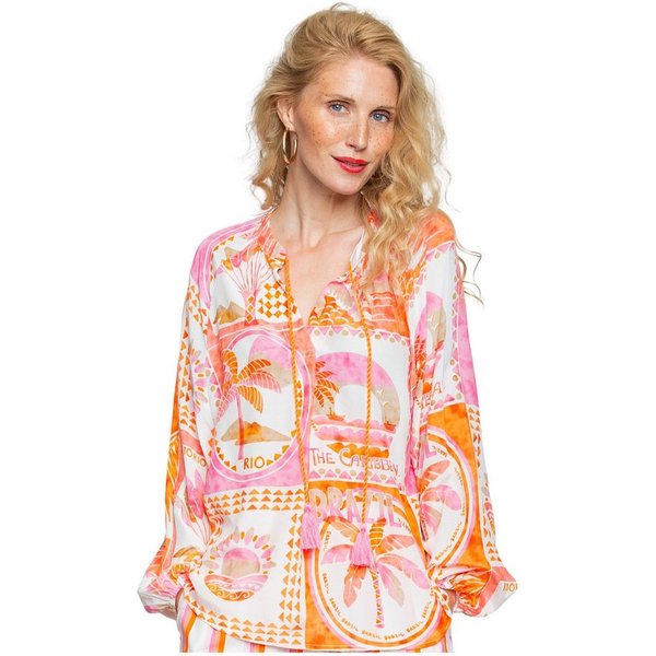 Emily Van Den Bergh Schlupfbluse Damenbluse 8933-010