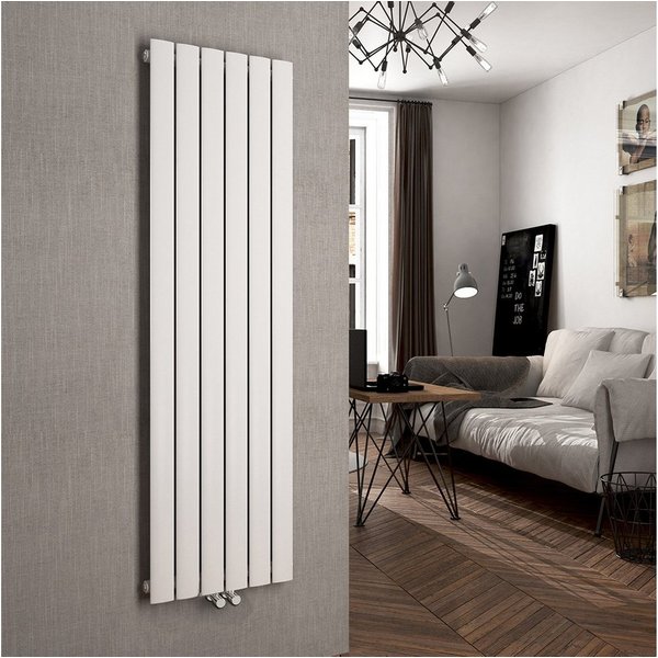 EMKE Heizkörper 160x46cm Flach Heizkörper Design Paneelheizkörper, Vertikal,Mittelanschluss