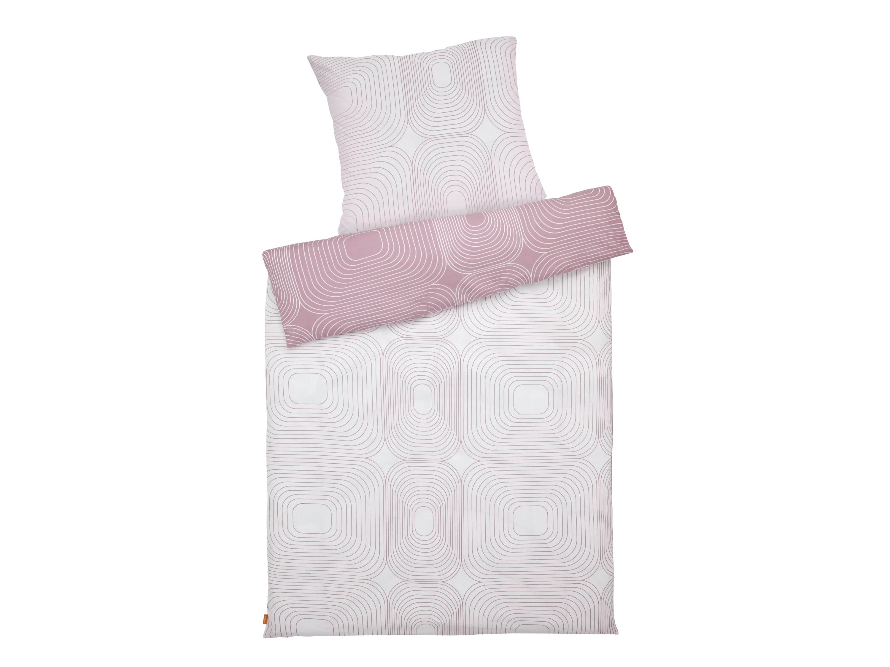 EMMA Bettwäsche Renforce, 135 x 200 cm (Achtung LV OSDE) (rosa/weiß) – Bild 2 von 3