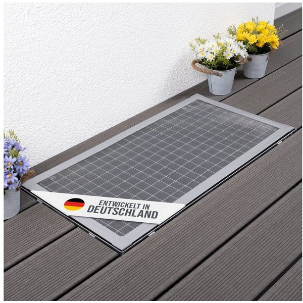 empasa Lichtschachtabdeckung "EXPERT", Kellerschachtabdeckung mit Schnellverschluss - Edelstahl