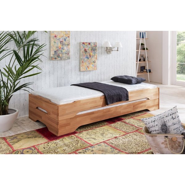 Empinio24 Stapelbett Juist (Set, 2 tlg), 2er Set, 90x200 cm, Gästebett
