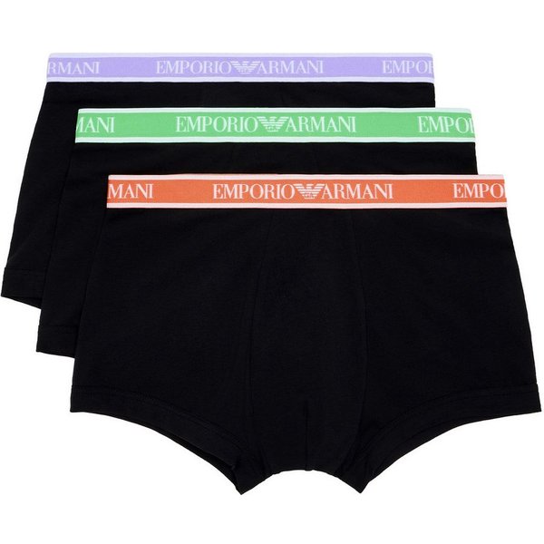 Emporio Armani Trunk 3er Pack Trunk (3-St., 3 Stück) mit elastischem Logo-Bund
