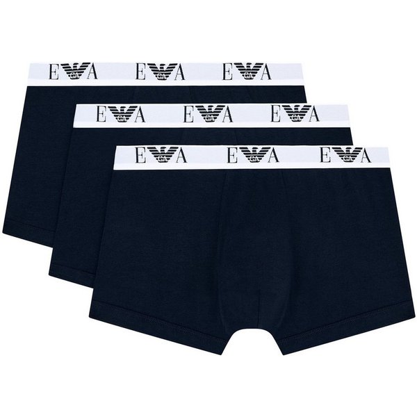Emporio Armani Trunk 3er Pack Trunk (3-St., 3 Stück) mit elastischem Logo-Bund