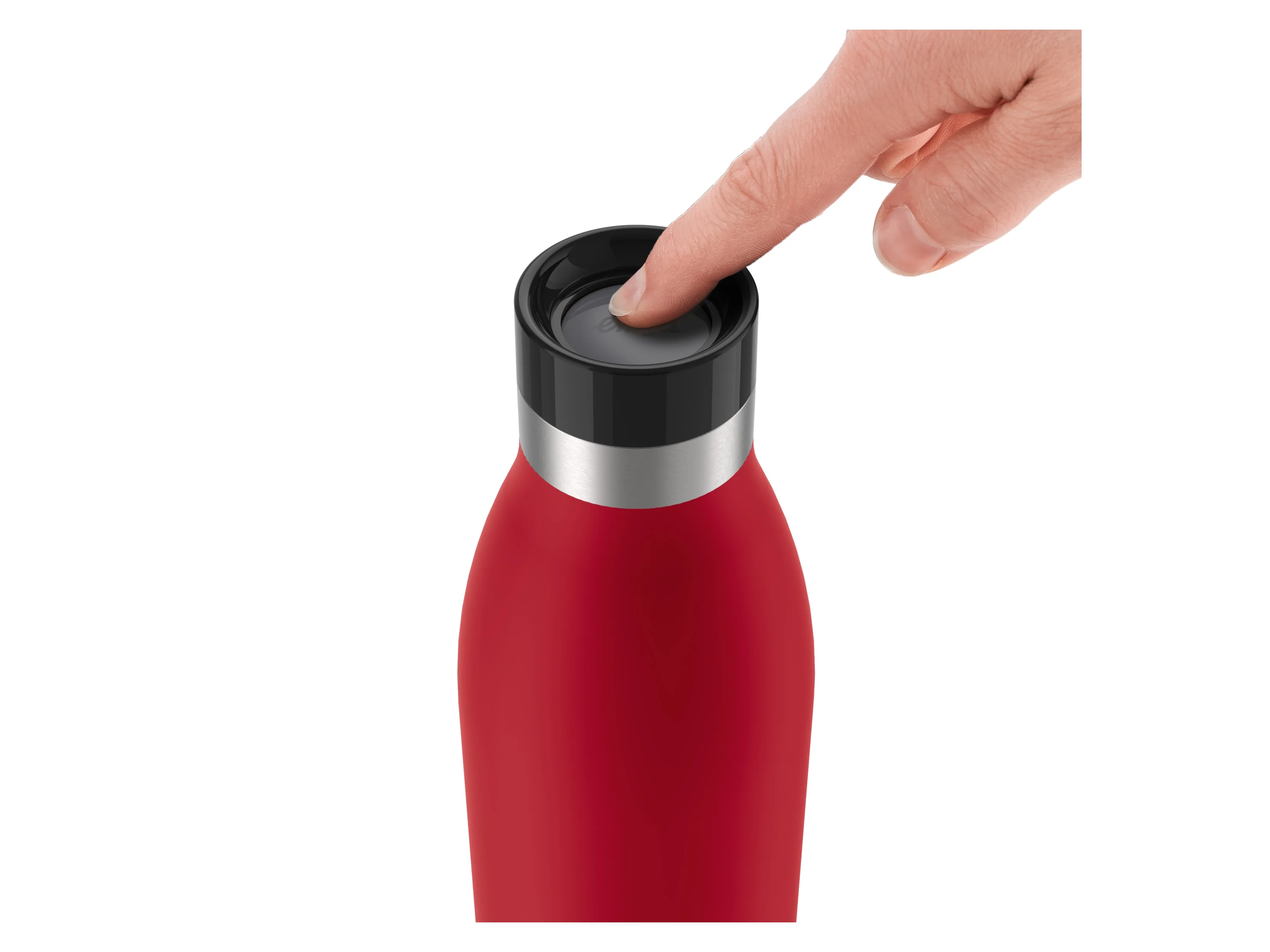 EMSA BLUDROP Color Trinkflasche (Rot) – Bild 3 von 4
