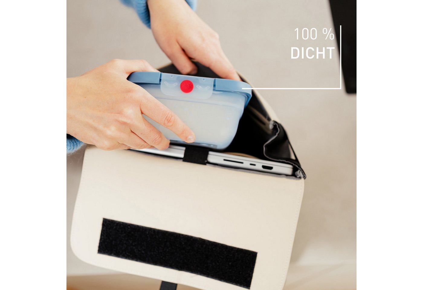 Emsa Frischhaltedose oneClick, Polyprophylen (PP), (Set, 3-tlg), verschlossen mit nur 1 x Klick, 100% dicht, made in Germany – Bild 3 von 5