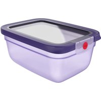 EMSA Frischhaltedose "oneClick" aus Kunststoff, 1,5 l, violett