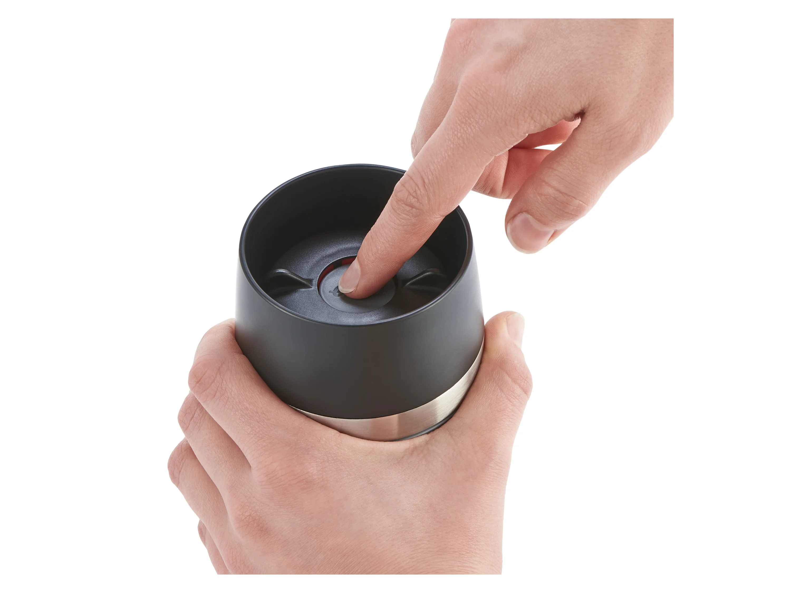 EMSA Isolierbecher TRAVEL MUG, 500 ml (Rot) – Bild 3 von 4
